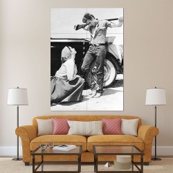 James Dean Giant Moive  Block Giant Wall Art Poster (P-2173)